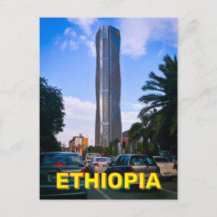 Cartão Postal Addis Ababa, Etiópia