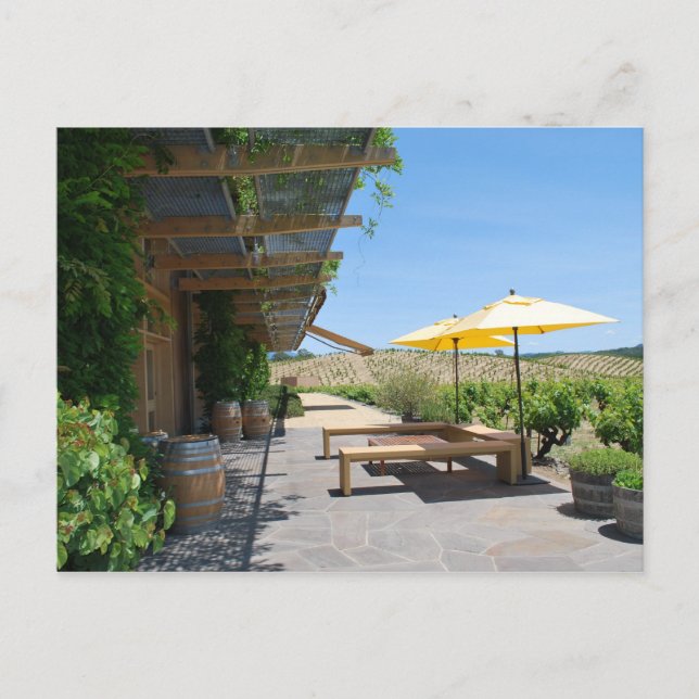 Cartão Postal Adega de Sonoma (Frente)