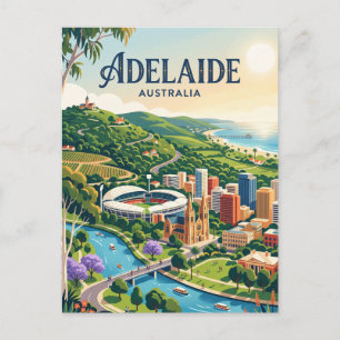 Cartão Postal Adelaide Austrália