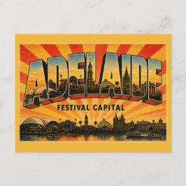 Cartão Postal Adelaide Austrália Meridional Capital do Festival 