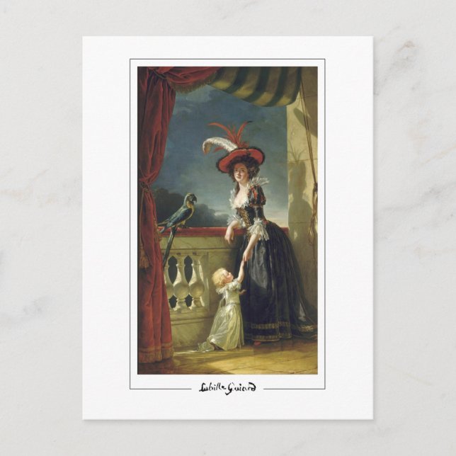 Cartão Postal Adélaïde Labille-Guiard #24 - Cartão-postal de art (Frente)