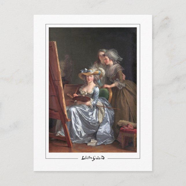 Cartão Postal Adélaïde Labille-Guiard #2 - Cartão-postal de arte (Frente)