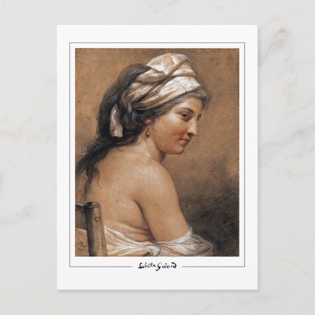 Cartão Postal Adélaïde Labille-Guiard #3 - Cartão-postal de arte (Frente)
