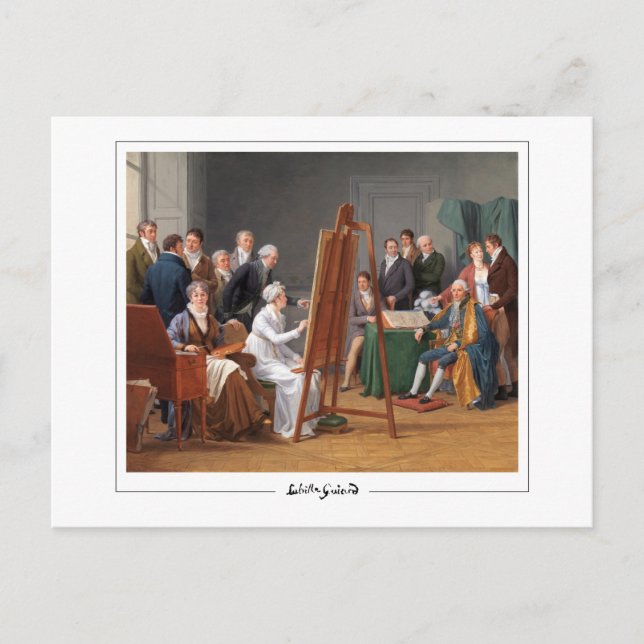 Cartão Postal Adélaïde Labille-Guiard #4 - Cartão-postal de arte (Frente)