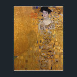 Cartão Postal Adele, A Senhora no Dourado - Gustav Klimt<br><div class="desc">Retrato de Adele Bloch-Bauer I - A Senhora em Dourado - A Mulher em Dourado - Gustav Klimt.</div>