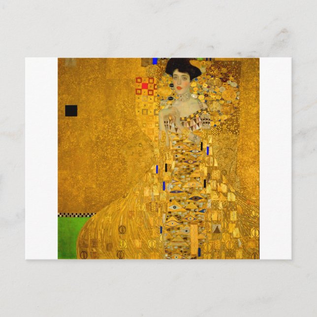 Cartão Postal Adele Bloch Bauer (Frente)