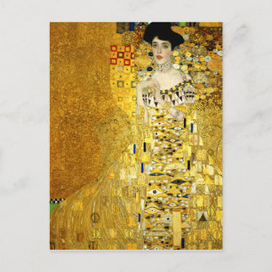 Cartão Postal Adele Bloch-Bauer I por Gustav Klimt Cartão-posta