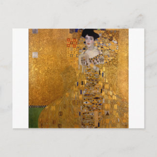 Cartão Postal Adele, senhora no ouro - Gustavo Klimt