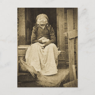 Cartão Postal Adeline Princesa de Seattle Washington 1896