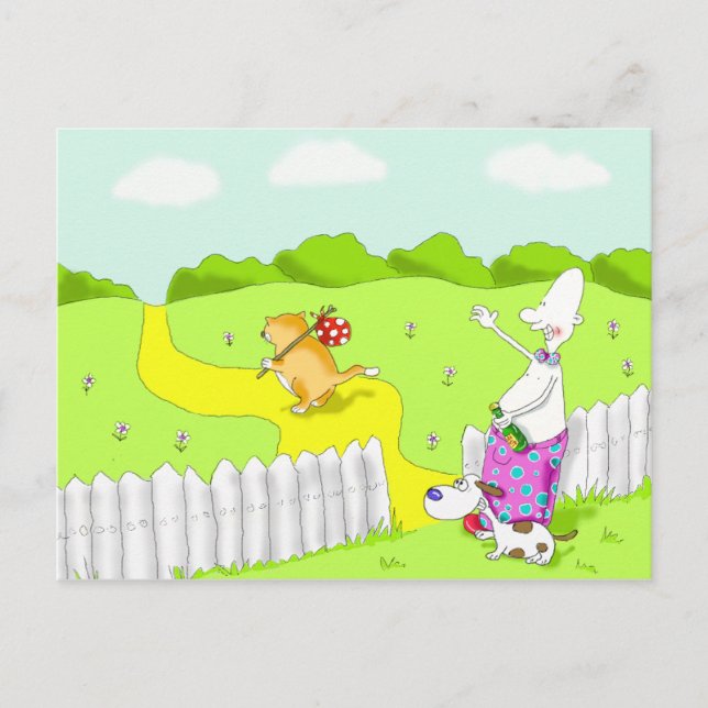 Cartão Postal adeus (Frente)