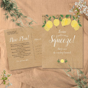 Cartão Postal Adiada a Mudança Rústica de Chá de panela de Da