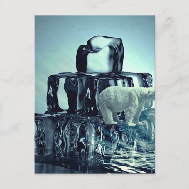 Cartão Postal Adicione O Próprio SLOGAN Para Salvar O Planeta Do (Frente)