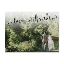 Adicione sua foto de casamento, 'amor e agradecime
