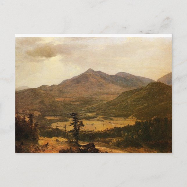 Cartão Postal Adirondacks por Asher Brown Durand (Frente)