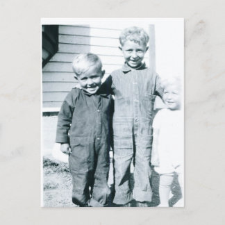 Cartão Postal Adivinha o que fizemos!