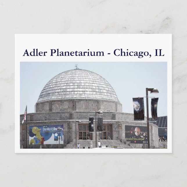 Cartão Postal Adler Planetarium - ... (Frente)