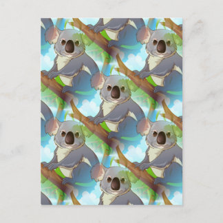 Cartão Postal Adopt A Koala!