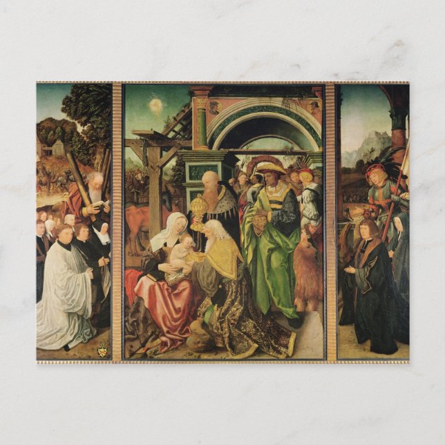 Cartão Postal Adoração do Magi 2 (Frente)