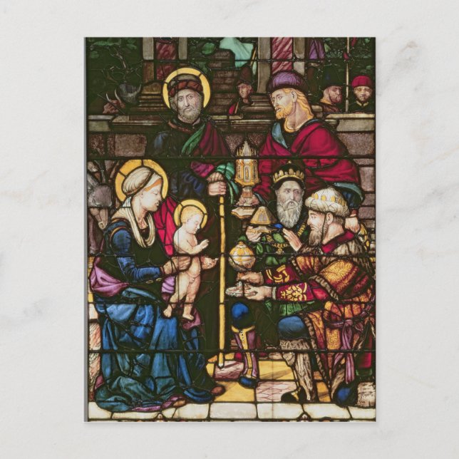 Cartão Postal Adoração dos Magi (Frente)