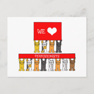 Cartão Postal Adoramos Perfusionistas