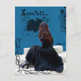 Cartão Postal Adorava o mundo