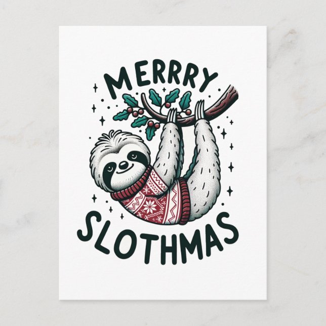 Cartão Postal Adorável Maria Slothmas (Frente)