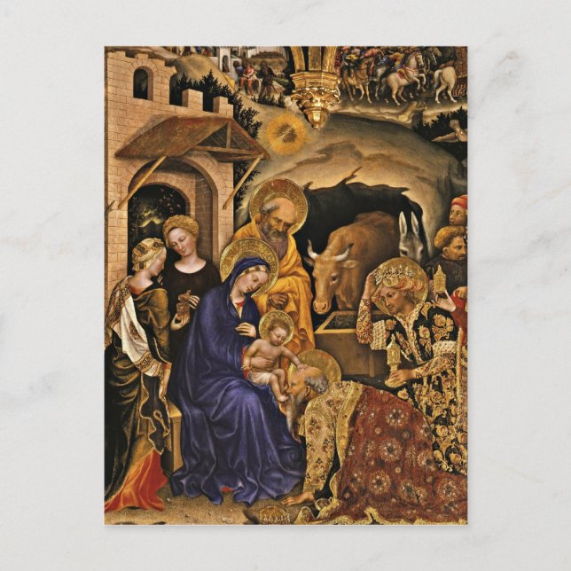 Cartão Postal Adorazione dei Magi (Frente)