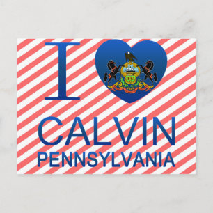 Cartão Postal Adoro Calvin, PA