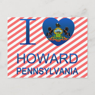 Cartão Postal Adoro Howard, PA