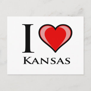 Cartão Postal Adoro Kansas