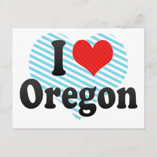 Cartão Postal Adoro Oregon