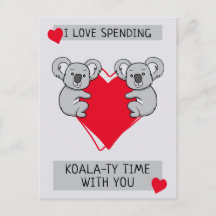 Adoro passar o tempo de Koalaty contigo
