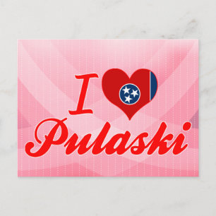 Cartão Postal Adoro Pulaski, Tennessee