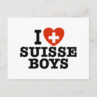 Cartão Postal Adoro Suisse Boys