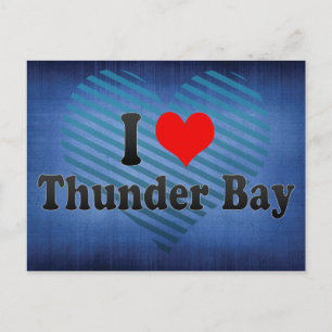 Cartão Postal Adoro Thunder Bay, Canadá