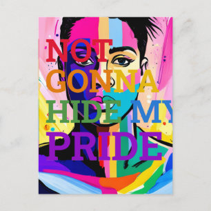 Cartão Postal Adotando Minha Autenticidade