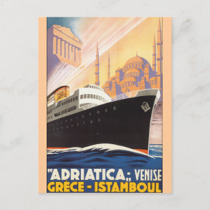 Cartão Postal Adriatica Line