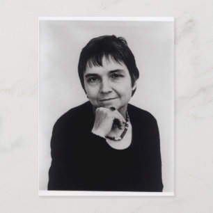 Cartão Postal Adrienne Cecile Rich, anos 70