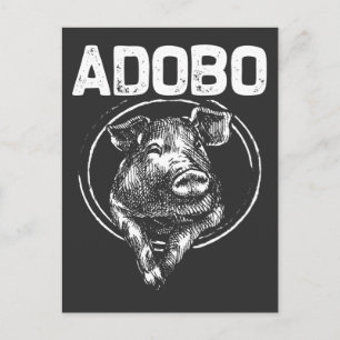 Cartão Postal Adubo Marinada de Porco Foodie Filipinas