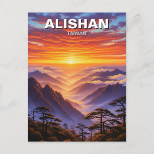 Cartão Postal Aeleian Taiwan Sunrise