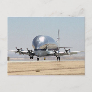 Cartão Postal Aeronave B377SGT Super Guppy Turbine da NASA