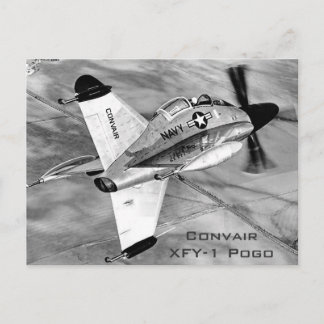Cartão Postal Aeronaves Convair XFY-1 Pogo VTOL