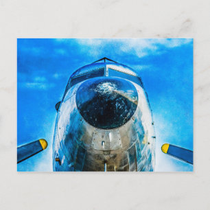 Cartão Postal Aeronaves Douglas DC-3