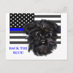 Cartão Postal Affenpinscher 