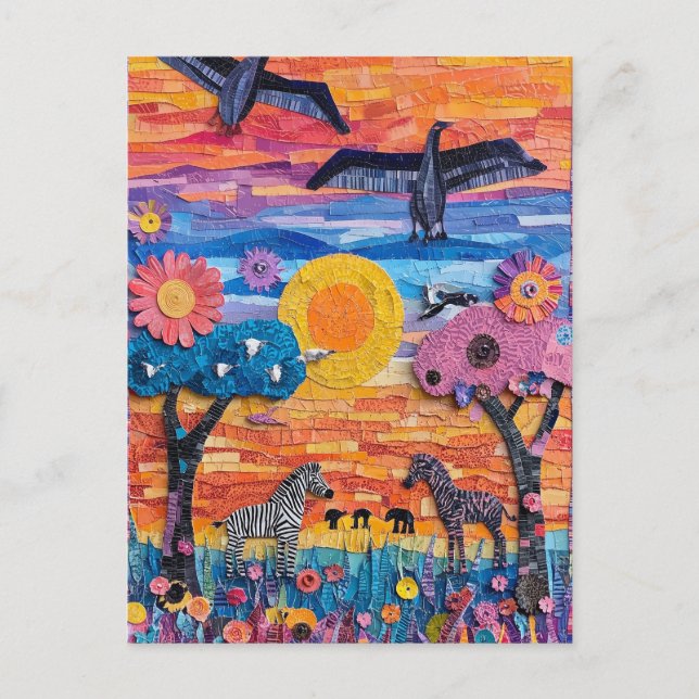 Cartão Postal África (Frente)