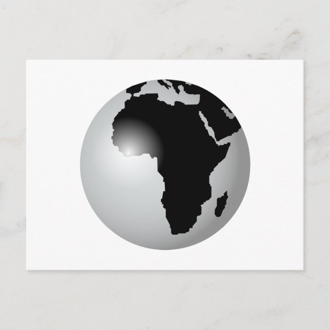 Cartão Postal África (Frente)