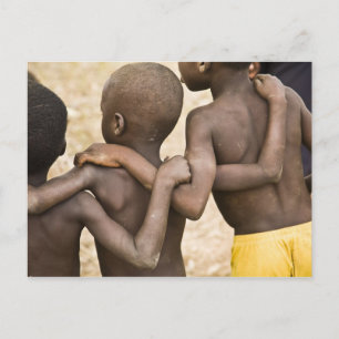 Cartão Postal África, África Ocidental, Gana, Yendi. Imagem apro