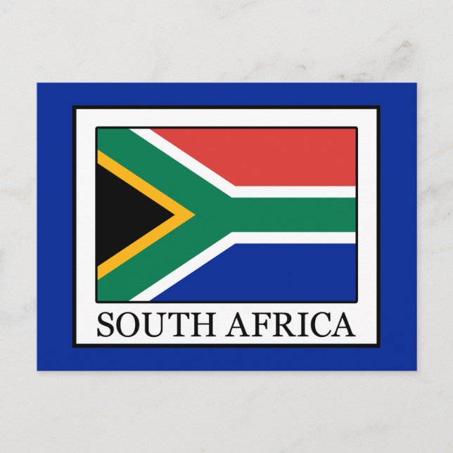 Cartão Postal África do Sul (Frente)