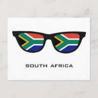 África do Sul Mostra o texto personalizado e o car