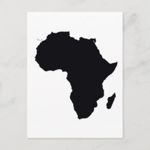 Cartão Postal África orgulhosa
